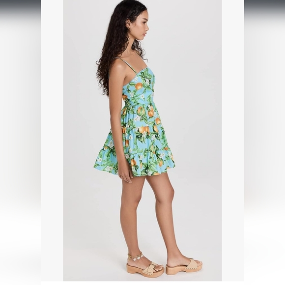 BB Dakota Steve Madden Womens Summer Orchard Dress - Sky Blue - Picture 3 of 13